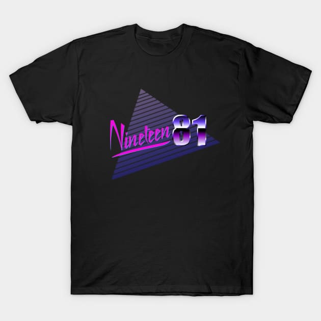 Nineteen81 T-Shirt by beerman